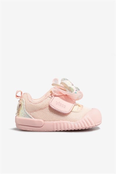 Vicco Sepira Tokalı Kız Bebek Pudra Sneaker 19-21 Numara
