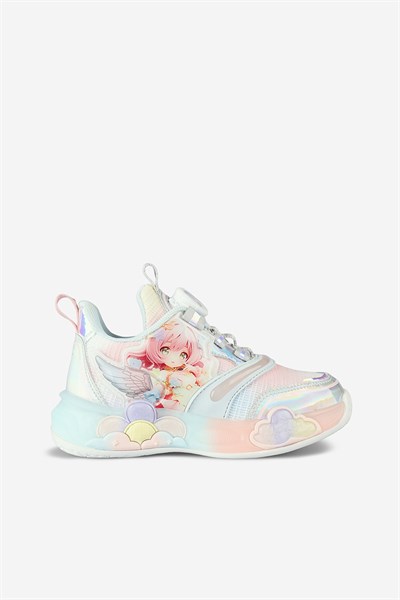 Vicco Yusi Işıklı Kız Bebek Gümüş Sneaker 29-33 Numara
