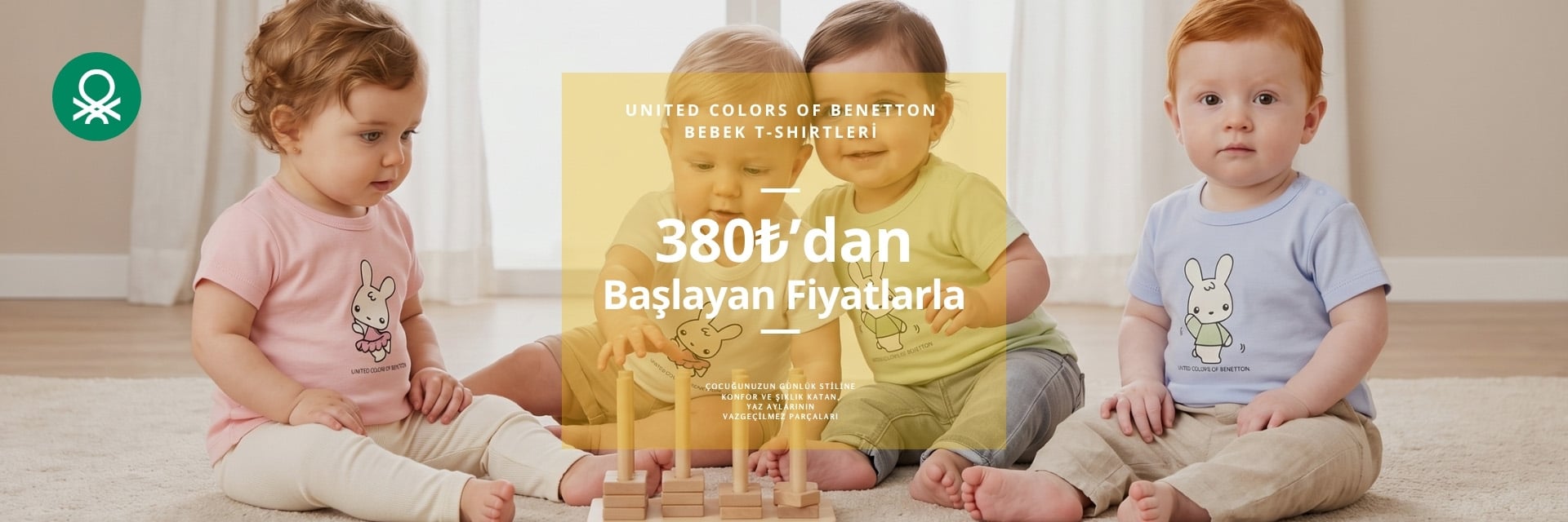 Benetton Bebek Tshirtleri