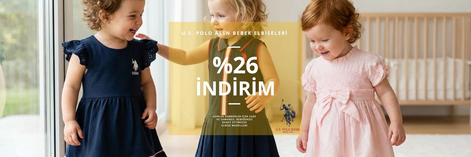 U.S. Polo Assn. Bebek Elbiseleri