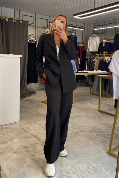 Blazer ve Pantolon Takım Siyah