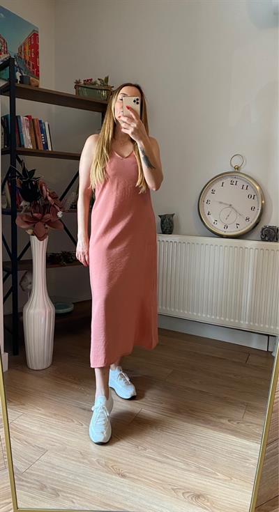 Orj Marka Elbise Gül Kurusu