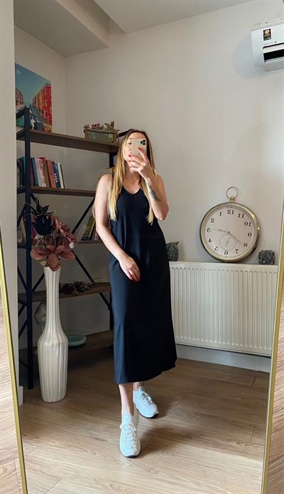 Orj Marka Elbise Siyah