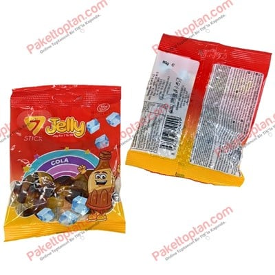 7Stick Jelly 80 Gr Cola Yumuşak Şeker x12 li Paket