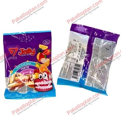 7Stick Jelly 80 Gr Teth Yumuşak Şeker x12 li Paket
