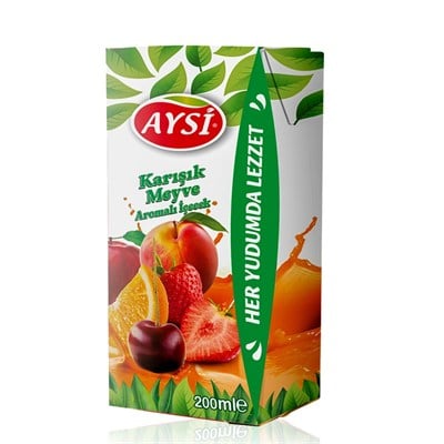 Aysi 200 Ml Karışık Aromalı İçecek x27 li Koli
