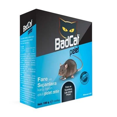 Badcat Pelet Fare İlacı 100 gr