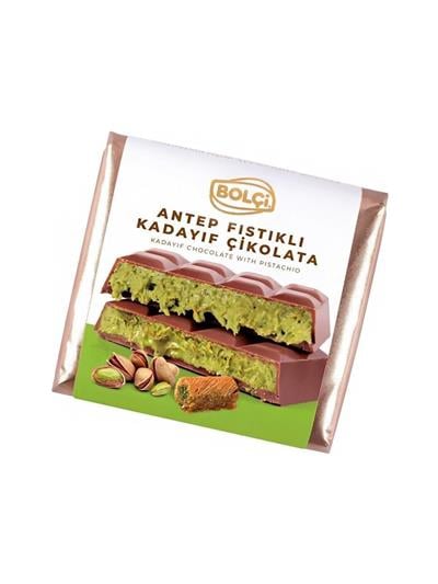 Bolçi Dubai Çikolatası 100 Gr Kare