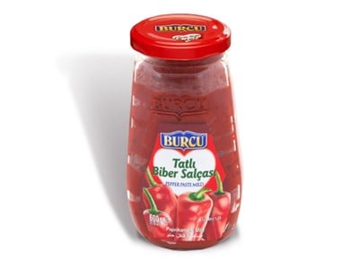 Burcu 600 Gr Cam Tatlı Biber Salçası