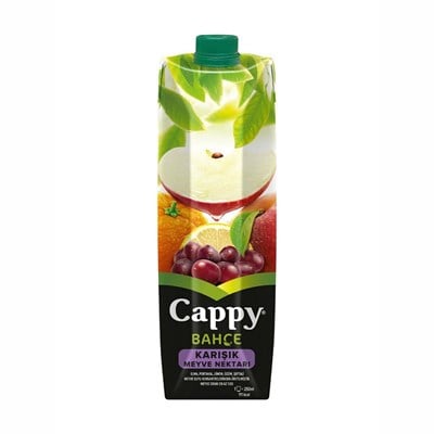 Cappy 1 Lt Karışık Meyve Nektarı x12 li Koli
