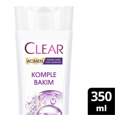 Clear Women Şampuan 350 Ml Komple Bakım