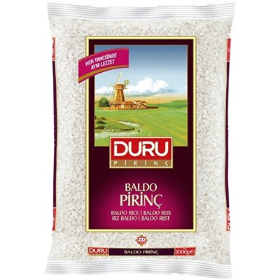 Duru 2 Kg Baldo Pirinç x8 li Koli