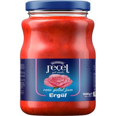 Ergül 1500 Gr Gül Reçeli x6 lı Koli