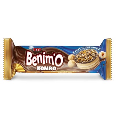 Eti BenimO Kombo Fındıklı Kremalı 84 Gr x18 li Koli