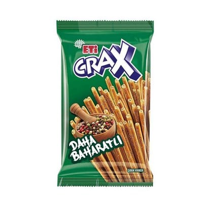 Eti Crax Baharatlı Kraker 50 Gr  x20 li Koli