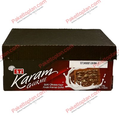Eti Karam Gurme Sütlü 50 Gr Gofret x18 li Paket