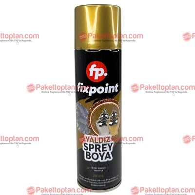Fixpoint Sprey Boya 200 Ml Sarı Yaldızlı
