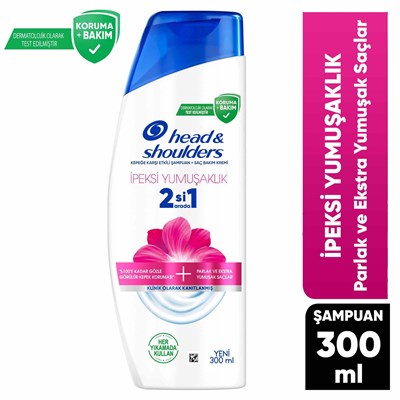 Head and Shoulders 300 Ml İpeksi Yumuşaklık 2 in 1