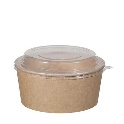 Kraft Salata Kabı 750 cc Sızdırmaz Kapaklı 50 li Paket