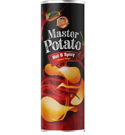 Master Potato Hot Spicy 110 Gr