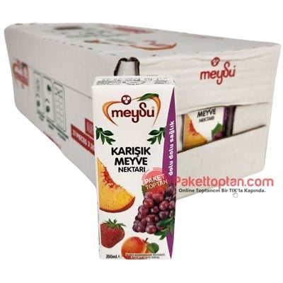 Meysu 200 Ml Karışık Meyveli Nektar x27 li Koli