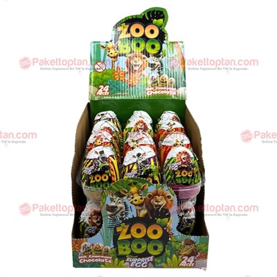 MF Zoo Boo Sürpriz Yumurta 25 Gr x24 lü Paket