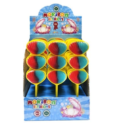 Mokibon İstiridye Ekşili Yumuşak Şeker 20 Gr x24 lü Paket