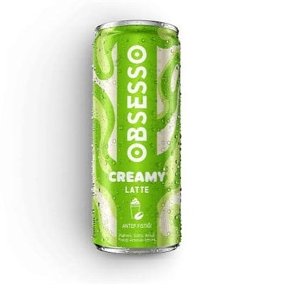 Obsesso Creamy Latte Antep Fıstık 250 Ml x12 li Koli