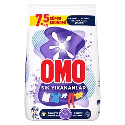 Omo Matik 7,5 kg Sık Yıkananlar