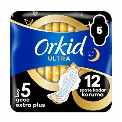 Orkid Ultra Gece Extra 5 liı Paket