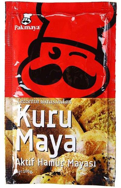 Pakmaya 100 gr Kuru Maya Aktif Hamur Mayası