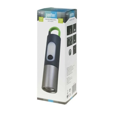 Panther PT-839 USB Şarjlı El Feneri