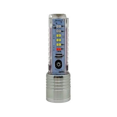Panther PT-8440 USB Şarjlı El Feneri Lazer Led