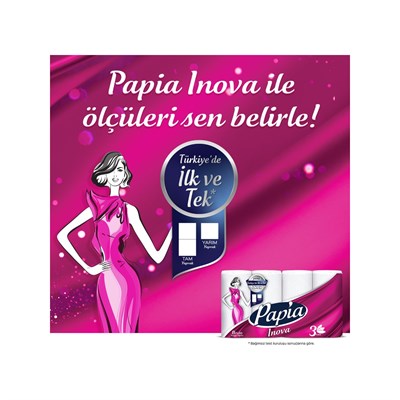 Papia İnova 8 li Havlu x3 lü Koli