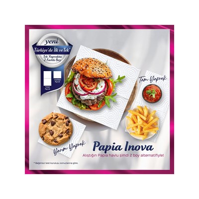 Papia İnova 8 li Havlu x3 lü Koli