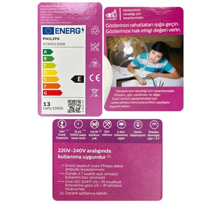Philips MyCare 13 Watt Sarı Led Ampul