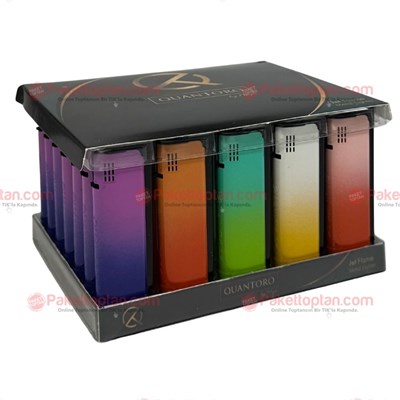 Quantoro Jet Metal Çakmak 901-5 x35 li Paket