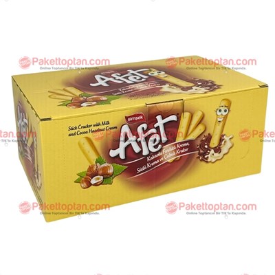 Şimşek Afet 25 Gr Krema ve Çubuk Kraker x24 lü Paket