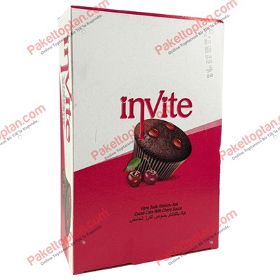 Şimşek İnvite Vişne Soslu Cup Kek 25 Gr x24 lü Koli