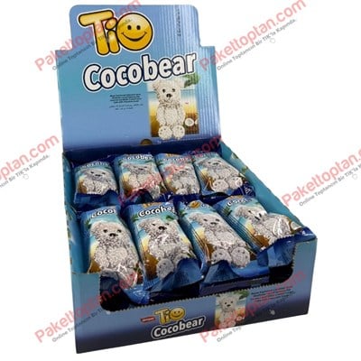 Şimşek Tio CocobearAyıcık Beyaz 40 Gr Kek x24 lü Koli