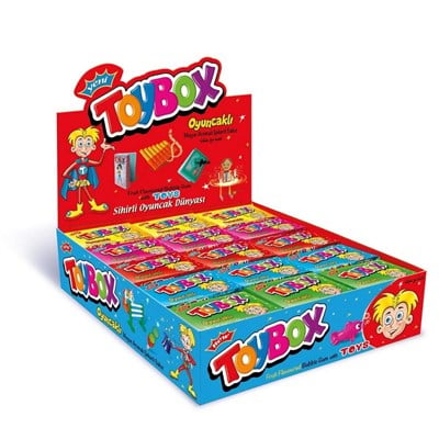 Toybox Oyuncaklı Şekerli Sakız x30 lu Paket