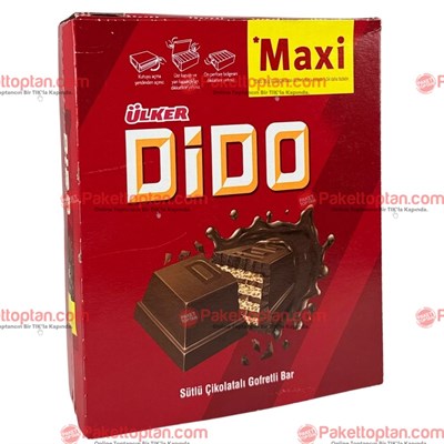 Ülker Dido Maxi Çikolata Kaplamalı Gofret 47 Gr x24 lü Paket