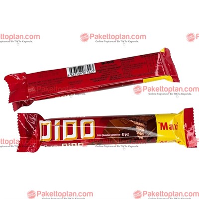 Ülker Dido Maxi Çikolata Kaplamalı Gofret 47 Gr x24 lü Paket