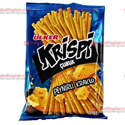 Ülker Krispi Peynirli Kraker 50 gr x15 li Koli