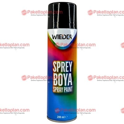 Weider Sprey Boya 200 Ml Siyah