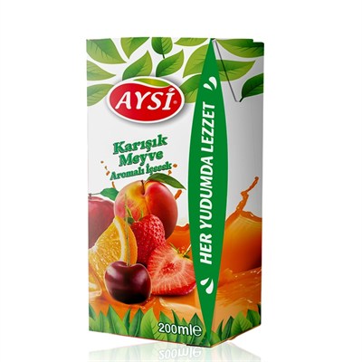 Aysi 200 Ml Karışık Aromalı İçecek x27 li Koli