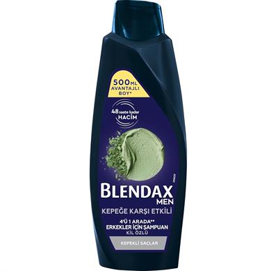 Blendax 500 Ml Erkekler İçin Şampuan 4 in 1 Kepeğe Karşı Etkili