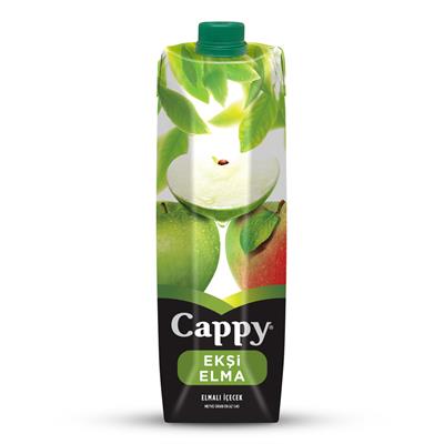 Cappy 1 Lt Ekşi Elmalı İçecek x12 li Koli