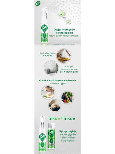 Cif Sprey İnfinite Clean Misket Limonu 280 Ml