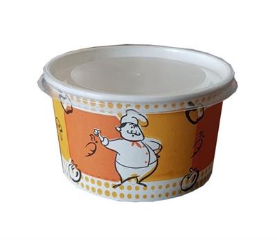 Çorba Kasesi Kapaklı 25 li Paket 16 Oz